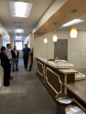 Back receeption area at James Dalton Medical offices
