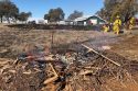 Burn pile that escaped and ignited a half acre fire