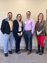 Dignity Health-MTMC Admin team Ed Gonzales, Marina Bowlin, Doug Archer and Nicki Stevens