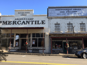 Downtown Angels Camp Merc and Odd Fellows