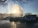Geyser at the Timberhills Shopping Center along Mono Way