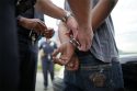 Suspect being arrested