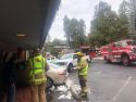 Vehicle into building in Twain Harte