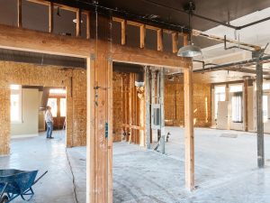 Courthouse at Square at Copper Valley renovation into a hotel Jan 2020