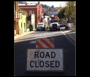 TUD Road Closure
