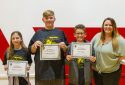 Curtis Creek spelling champs at Tuolumne County 45th Spelling Bee Feb 12 2020