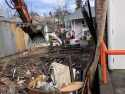 Demolition of former Bombay Restaurant on South Washington Street in Sonora around 2 p.m. 2/15/20