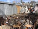 Demolition of former Bombay Restaurant on South Washington Street in Sonora around 2 p.m. 2/15/20