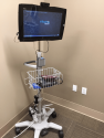 James Dalton Medical Office Angels Camp by Tele-Psych Medicine Consutling Doctor Robo Unit during the Grand Opening Feb 19 2020