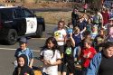Michelson Elementary School in Murphys Tuesday on their Kindness Week Walking Field Trip