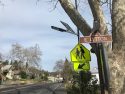New pedestrian safety enhancements at Lytton and South Washington Street