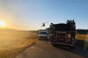 Shooting victim being flow to Modesto hospital