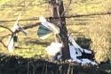 Plane crash site in Columbia off Springfield Road near the airport