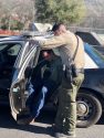 Suspect being arrested in stabbing incident in Sonora