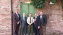 Undersheriff Neil Evans, Steve Clark, Sheriff Bill Pooley, Joseph Romeo and Lt. Craig Davis