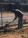 Volunteers help clean up Leon Rose Ball Field in Groveland