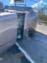 Overturned semi that spilled its load of lumber on O'Byrnes Ferry Road