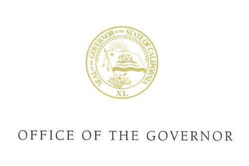 California Governor Gavin Newsom seal