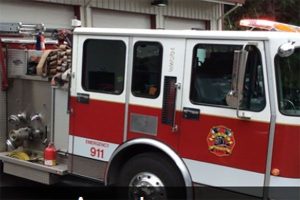 Mi-Wuk Sugar Pine Fire Department engine