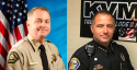 Tuoumne County Sheriff Bill Pooley and SPD Chief Turu VanderWiel