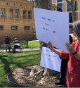 Coronavirus Restrictions Protest At Courthouse Park