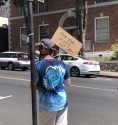 Coronavirus Restrictions Protest At Courthouse Park