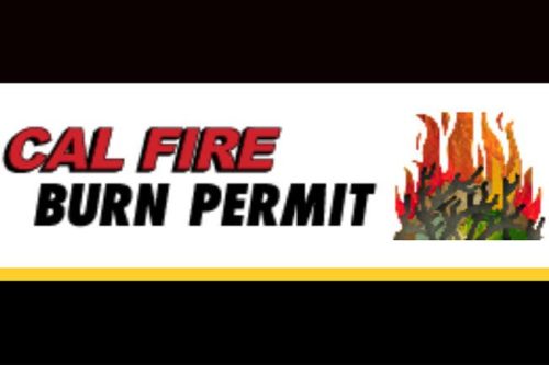 CAL Fire burn permit logo