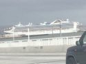 Grand Princess cruise ship docked in San Francisco