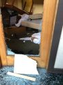 Vandalism at the Heritage Inn in Sonora