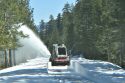 Caltrans plows clearing Sonora Pass