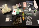 Drugs, gun and cash seized
