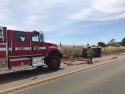 First responders at the scene of J-59 crash
