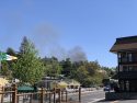 Smoke in Sonora skies due to structure fire