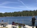 Fishing at Pinecrest Lake