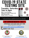 COVID-19 Testing Site for Calaveras and Tuolumne counties