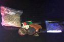 Drugs seized from the suspect's walker