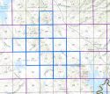 Walker Fire - Blue Boxes Under Evacuation Warning