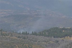 CAL Fire crews gain control of Rainbow Fire with smoke diminishes in the sky