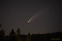 Comet NEOWISE above Sonora July 15 2020