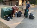 FS-STF-CA-COVID 19 Pinecrest-Staff addressing trash cleanup