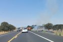 Grass fire along HWY 108 in the Keystone area of Tuolumne County