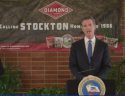 Governor Gavin Newsom speaks In Stockton