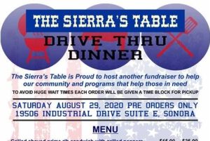 Mother Lode Drive-Thru Dinner Event