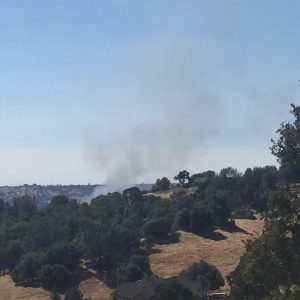 Fire in Jamestown