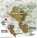 Fire Map Moc Fire plus Rim, Ferguson, and Detwiler