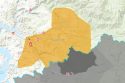 Tuolumne County OES Moc Fire evacuation map