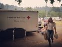 Congressional Candidate Brynne Kennedy Delivers Good To Evacuation Center