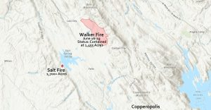75-Percent Containment On Salt Fire