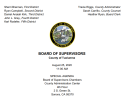 TC Sups Special Meeting Agenda