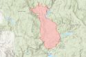CAL Fire map of Creek Fire burning in the Fresno area